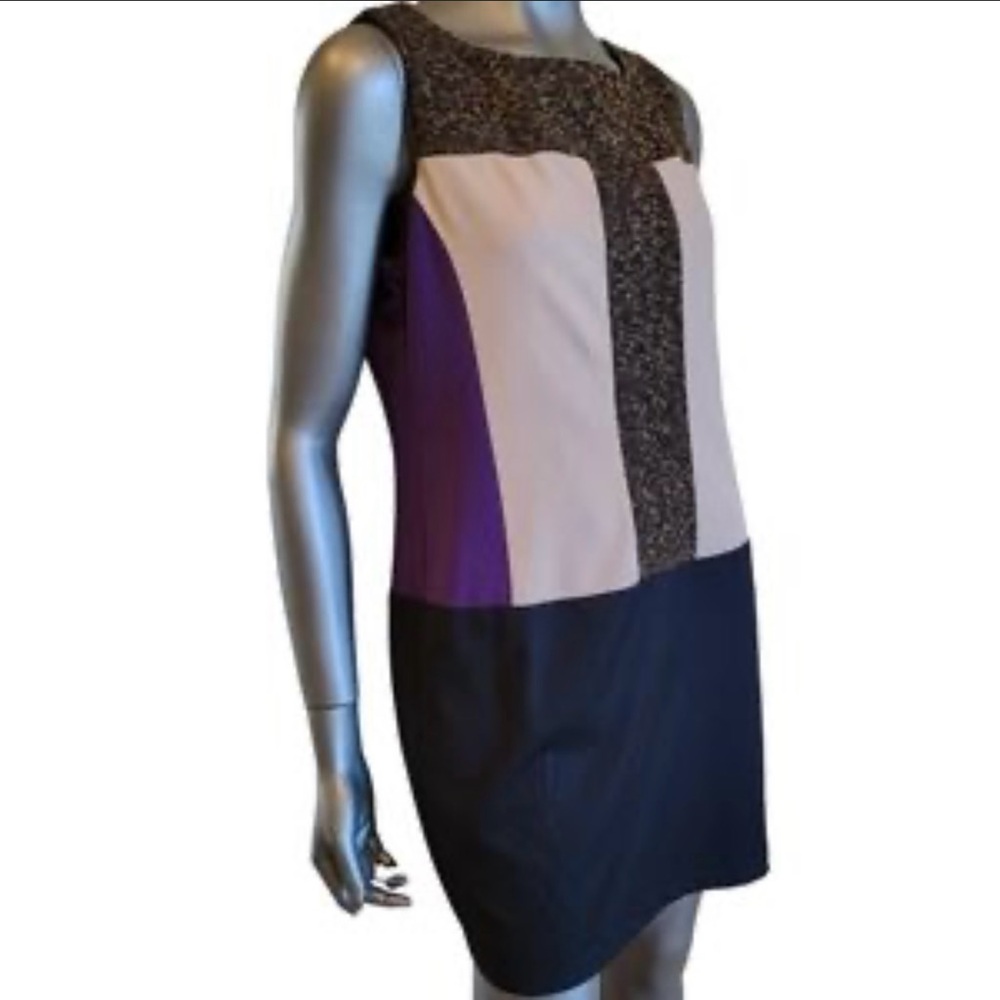 Black and Gray Sheath Mini Dress for Cocktail